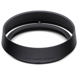 Leica Round Lens Hood Q Aluminum Black