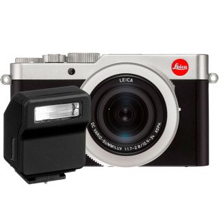 Leica D-Lux 7 silver (+ blesk Leica CF D)