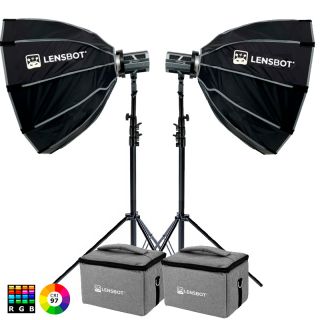 2x LENSBOT GL60RGB LED kit