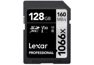 LEXAR  Pro 1066x SDXC U3 (V30) UHS-I R160/W120 128 GB