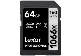 LEXAR  Pro 1066x SDXC U3 (V30) UHS-I R160/W70 64 GB