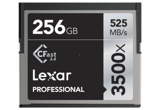 Lexar CFast 2.0 256GB Professional 3500x + rescue software