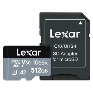 Lexar Pro Silver 1066x MicroSD UHS-I 512GB