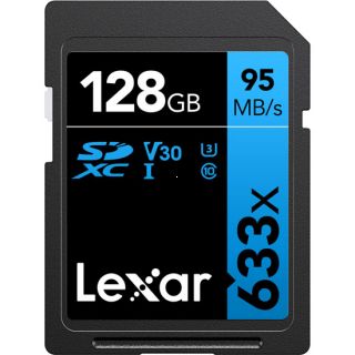 Lexar Profesional 633X SDHC/SDXC UHS-I 128GB