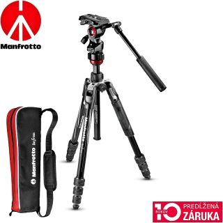 Manfrotto  MVKBFRT-LIVE Befree live videostatv s fluidnou hlavou do 4 kg