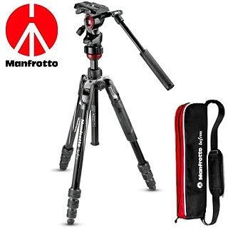 Manfrotto  MVKBFRT-LIVE Befree live videostatv s fluidnou hlavou do 4 kg