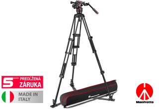 Manfrotto Nitrotech 608 & Alu Twin GS videostatv do 8kg MVK608TWINGA