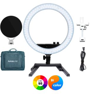 NANLITE Halo 14 LED Ring Light Bi-Color CRI 95