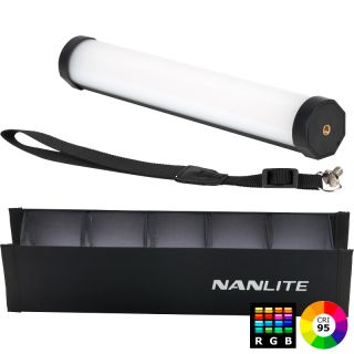 NANLITE Kit Pavotube II 6C with Eggcrate