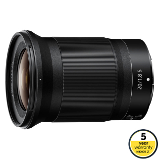 Nikon NIKKOR Z 20mm f/1.8 S