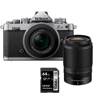 Nikon Z fc + 16 - 50 VR + 50 - 250 VR