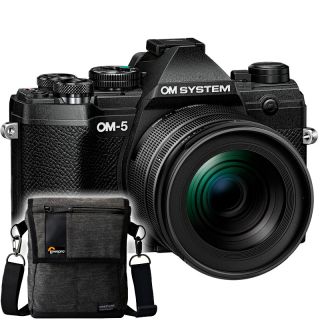 OM System OM-5 + M.ZD 12-45mm F4 PRO, Čierny kit ( Cashback 150€ )