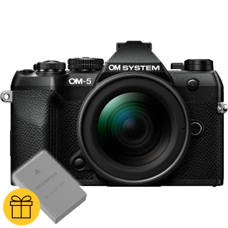 OM System OM-5 Mark II + M.ZD 12-45mm F4 PRO, �ierny kit