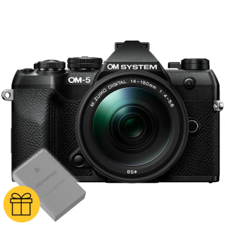 OM System OM-5 Mark II + M.ZD 14-150mm F4-5.6 II, �ierny kit