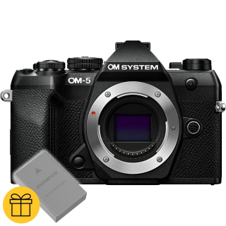 OM System OM-5 Mark II telo, �ierny