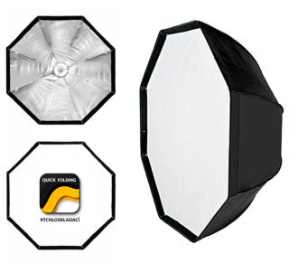OKTABOX 80cm rchloskladac PRENOSN softbox (Bowens)