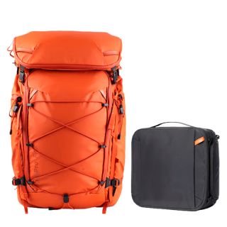 PGYTECH OnePro Flex Backpack 40L (Sunset Orange) + Camera Insert M