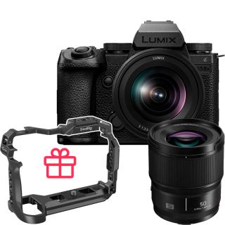 PANASONIC LUMIX DC-S5IIX + 20-60 mm + 50 mm f1,8
