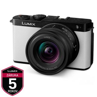 Panasonic Lumix S9 Biely + S 18-40mm f/4.5-6.3