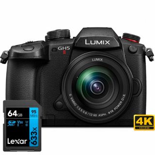 Panasonic Lumix DC-GH5M2 + 12-60mm + Lexar 64GB SDXC