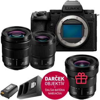 PANASONIC LUMIX DC-S5IIX + 20-60 mm + 50 mm f1,8