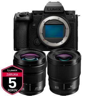 PANASONIC LUMIX DC-S5IIX + 20-60 mm + 50 mm f1,8
