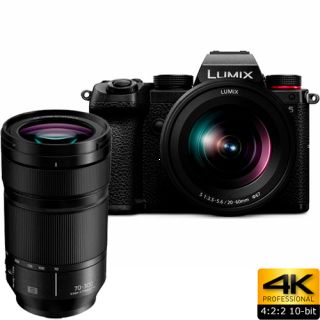 Panasonic Lumix DC-S5 + 20-60 + 70-300mm
