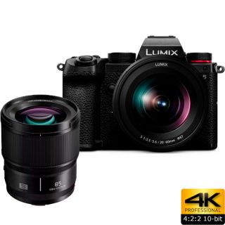 Panasonic Lumix DC-S5 + 20-60 + 85mm