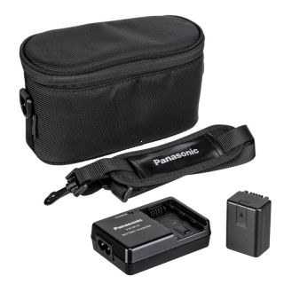 Panasonic camcorder starter kit (batéria + nabíjačka + brašňa)