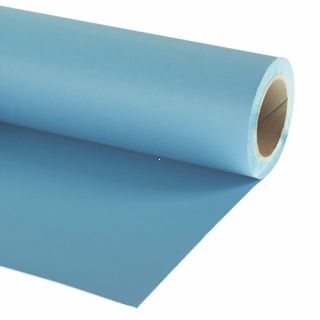 Papierové pozadie 2,75 m x 11 m - blankytná modrá