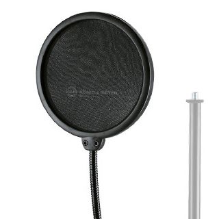 Pop filter - priemer 13cm (dka flexi ramena 33cm)