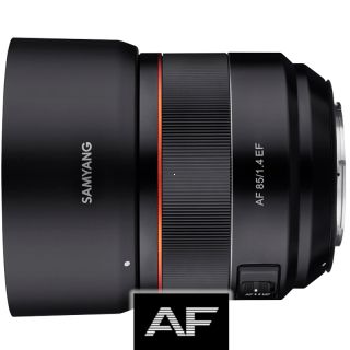 Samyang AF 85mm F1,4 EF pre Canon EF