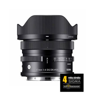 SIGMA 17 mm F4 DG DN Contemporary L-mount (Zruka 4 roky)