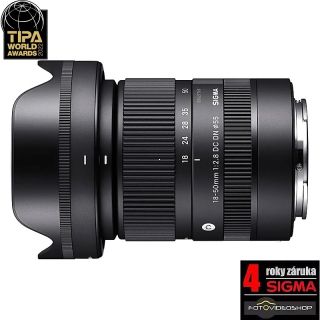 SIGMA 18-50mm F2.8 DC DN Contemporary pre Sony E + 4 ROKY ZRUKA !