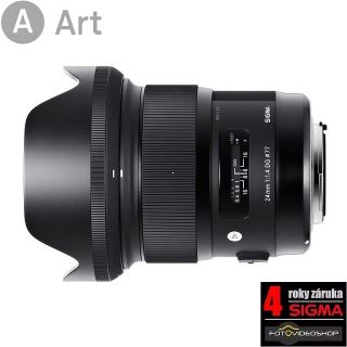 SIGMA 24mm f/1,4 DG HSM ART Canon + 4 ROKY ZÁRUKA !