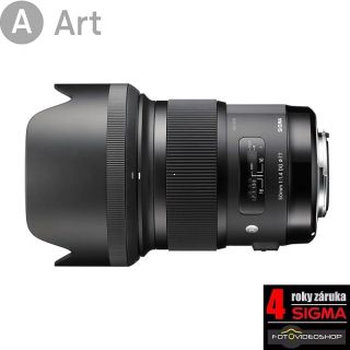 SIGMA 50mm f1.4 DG HSM ART pre Canon objektv + 4 ROKY ZRUKA !