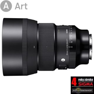 SIGMA 85mm f/1.4 DG DN Art pre Sony E