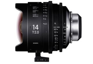 SIGMA CINE 14mm T2 FF F/AP2 METRIC iTechnology pre Arri PL