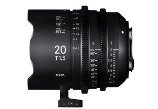 SIGMA CINE 20mm T1.5 FF F/CE METRIC pre Canon EF