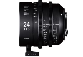SIGMA CINE 24mm T1.5 FF F/CE METRIC pre Canon EF