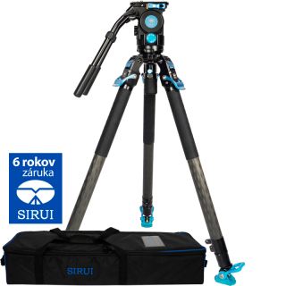 SIRUI Videostatv Rapid SVT-75 LITE + SVH15 (Zruka 6 rokov)