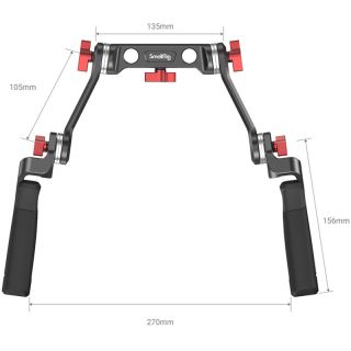 SMALLRIG 2002 Handle Kit Rosette Cheese Short Arm