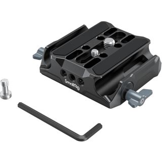 SMALLRIG 3357 Universal LWS Baseplate w dual 15mm Rod Clamp