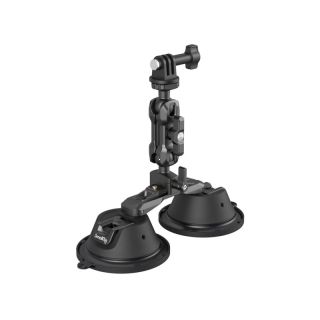 SMALLRIG 3566 Suction Cup Portable Dual with Camera Mount SC-2K