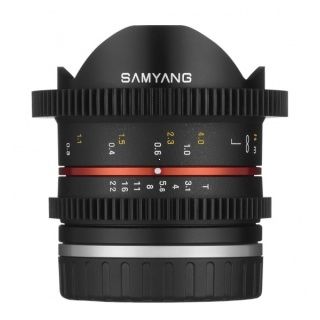 Samyang 8mm T3,1 Cine UMC FishEye II Canon M