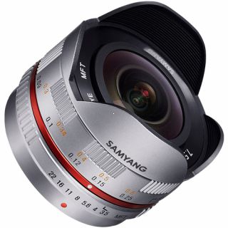 Samyang 7.5mm F3.5 UMC Fish-Eye MFT (strieborn)