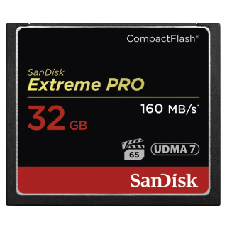 SanDisk Extreme Pro CF 32GB 160MB/s VPG 65, UDMA 7