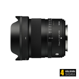 Sigma 15mm F1.4 DC Contemporary Fuji X