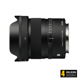 Sigma 15mm F1.4 DC Contemporary Sony E