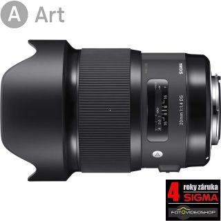Sigma 20mm f/1.4 DG HSM Art  Sony E + 4 ROKY ZRUKA !